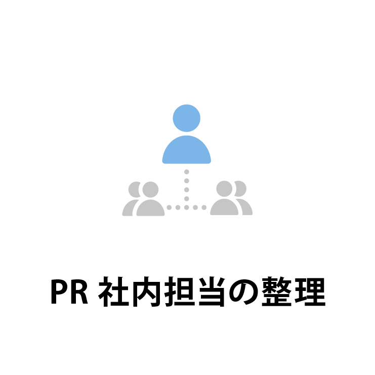 PR社内担当の整理